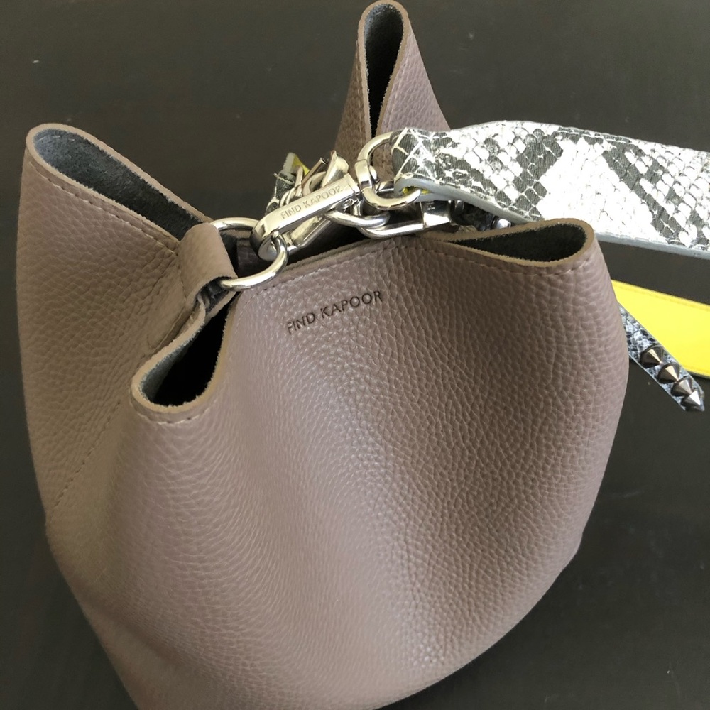 FIND KAPOOR Pingo bucket bag choco brown